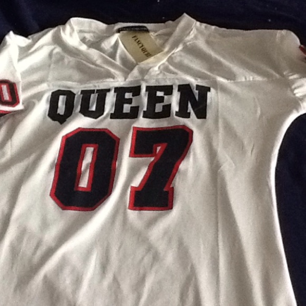Short sleet QUEEN SEXY NIGHT SHIRT